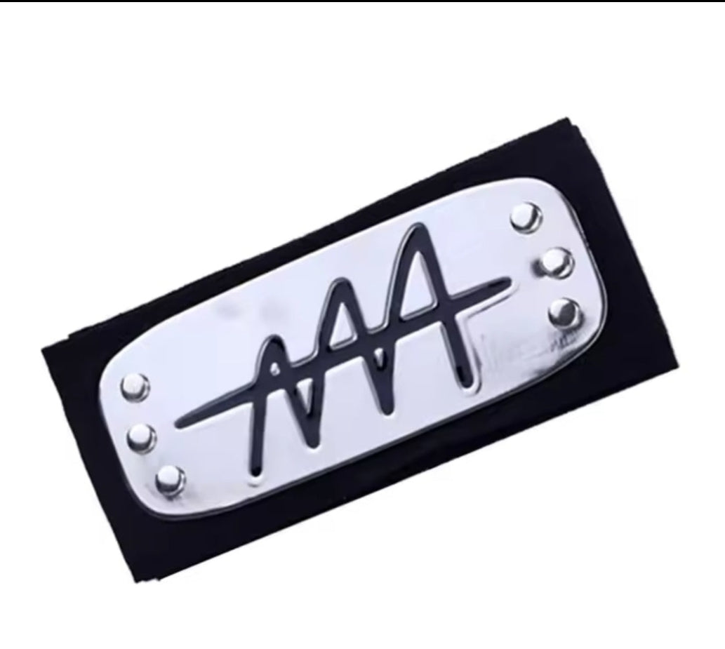 Zetsu Akatsuki Member's Headband + Adjustable Size Ring 2pc Bundle