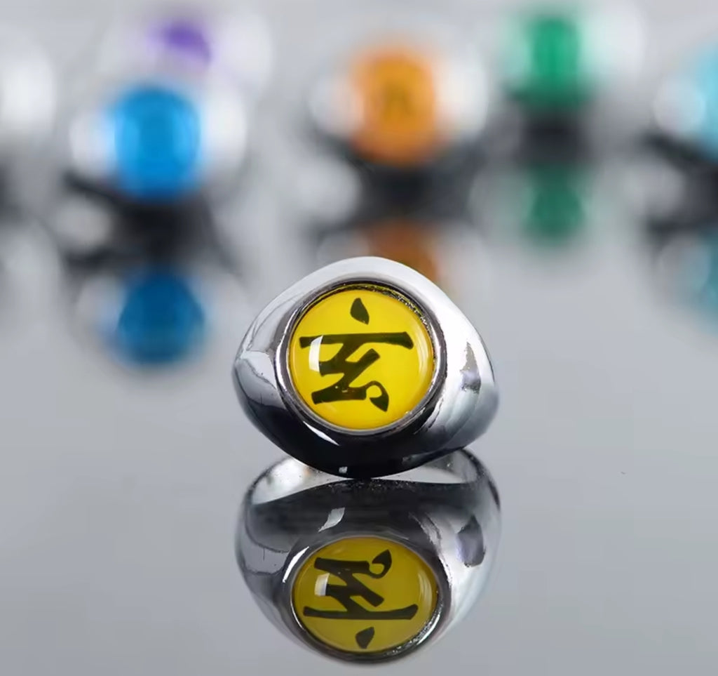Zetsu Akatsuki Member's Headband + Adjustable Size Ring 2pc Bundle