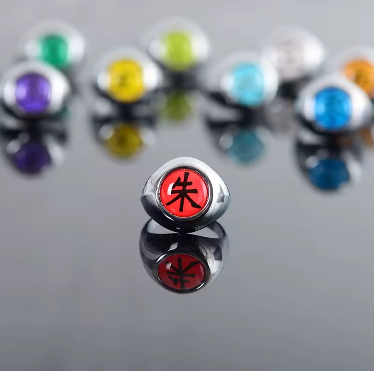 Itachi Uchiha Akatsuki Member's Ring Adjustable Size