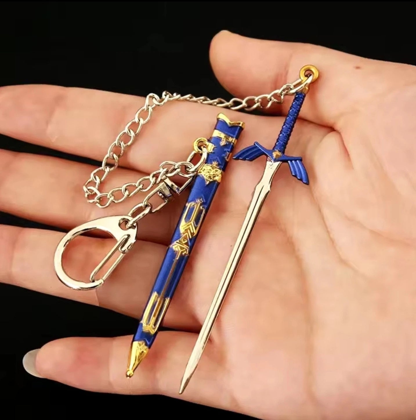 The Legend Of Zelda Sword Keychain
